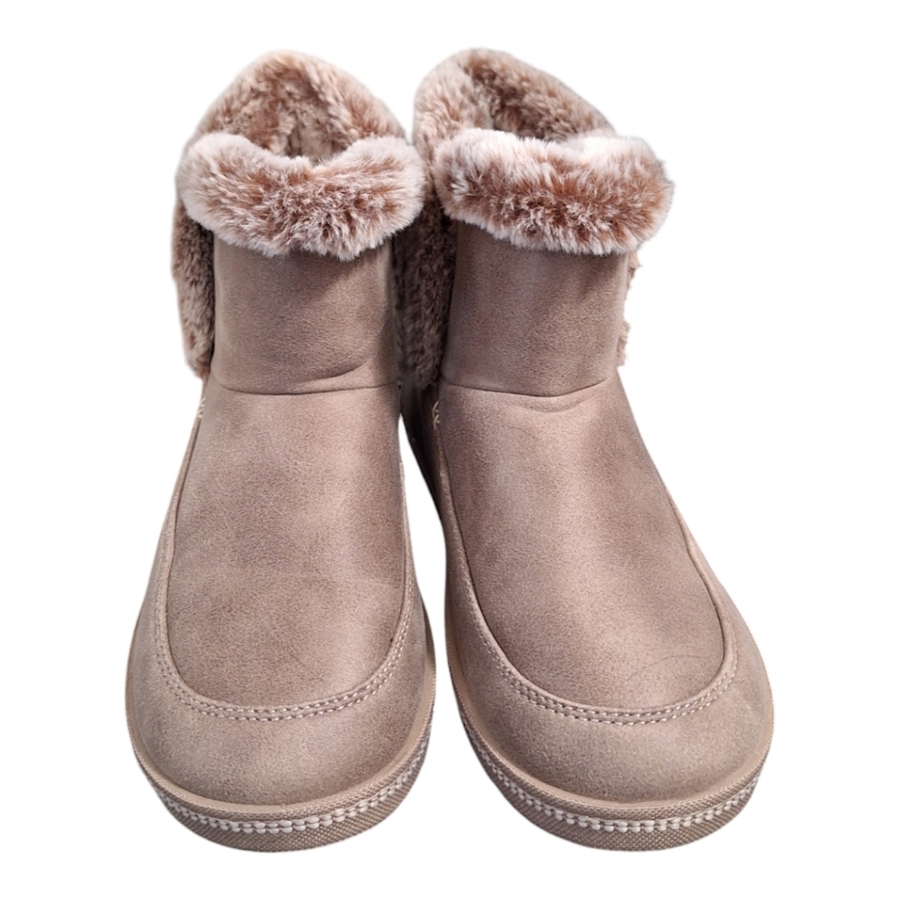 Skechers Cozy Campfire Faux Fur Lined Mid Boots - Size 7